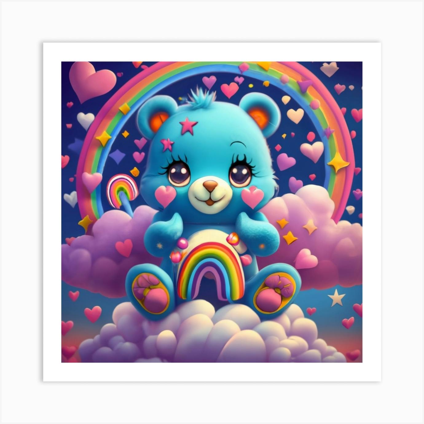 Multi coloured best sale care bear