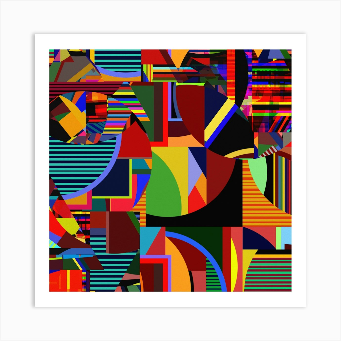 Neon Winds Art Print by Chad Paschke - Fy