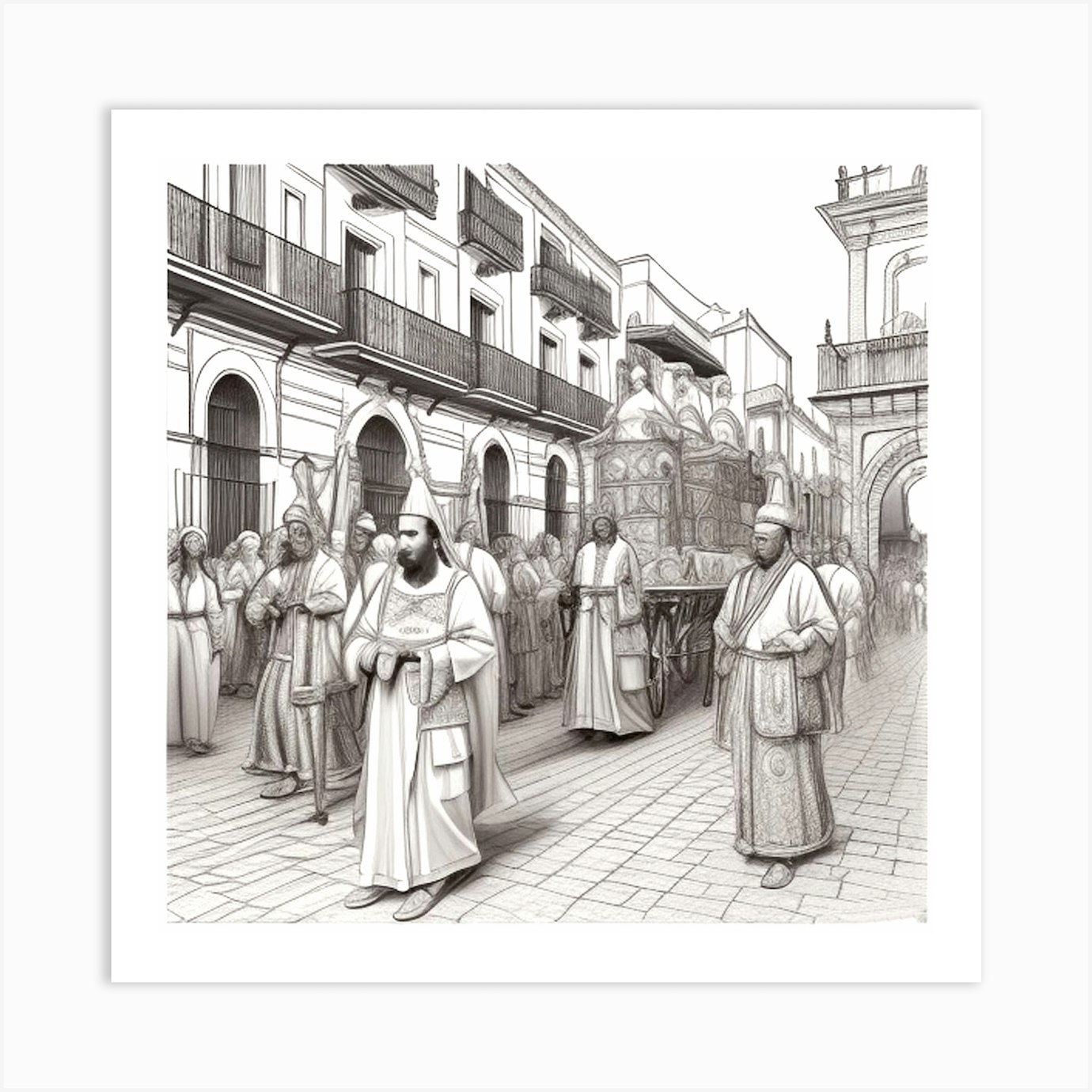 Santa Cruz 3 Art Print by MdsArts Fy