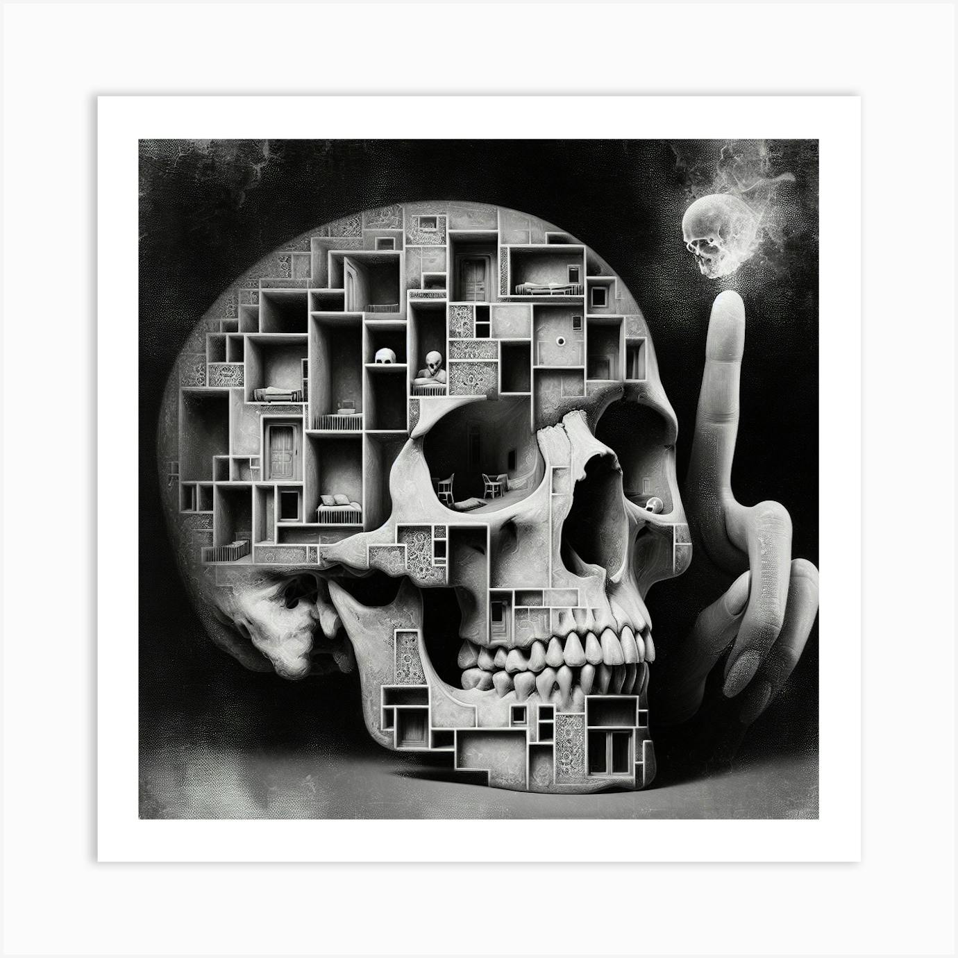 Offers THE FINGER of GOD. Giclee Signed Print