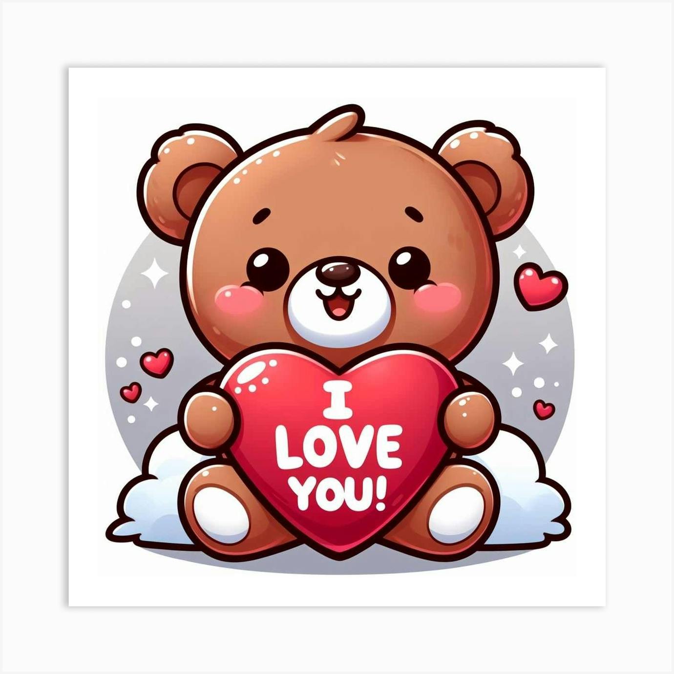 Cute teddy bear i love best sale you images