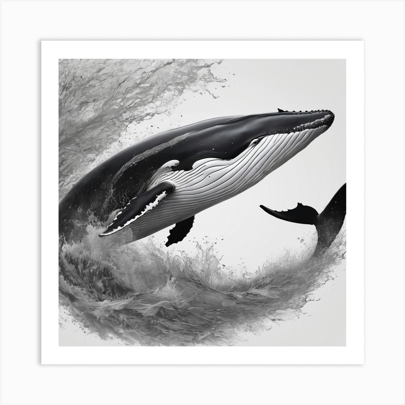 Humpback Whale Art Print by ashIo04 - Fy