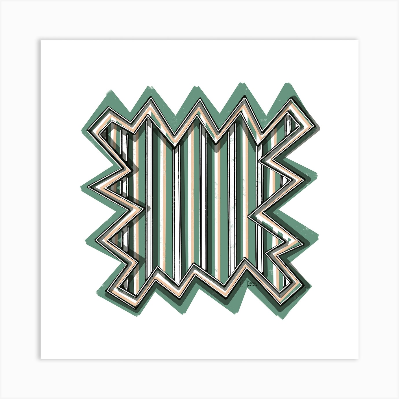 modern-abstract-egyptian-pop-art-design-in-mint-green-and-pastel-yellow