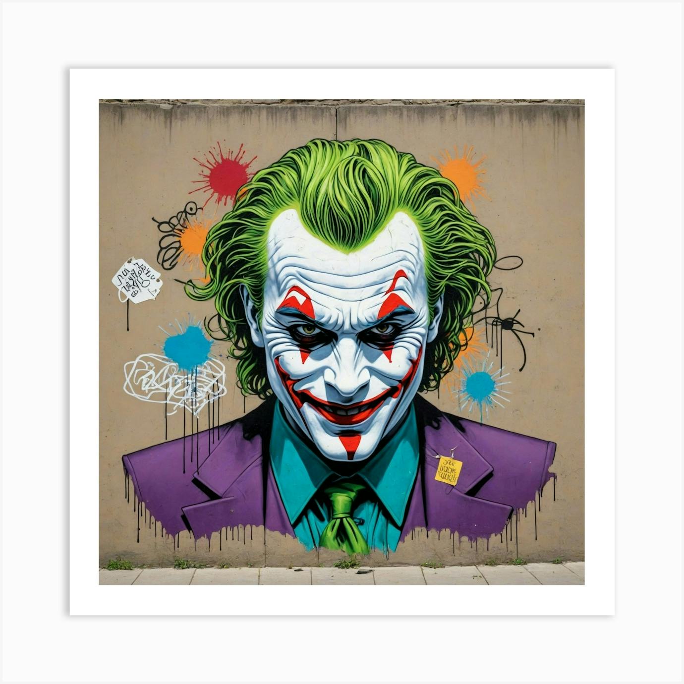 Joker 311 Art Print by Joker's Legacy - Fy