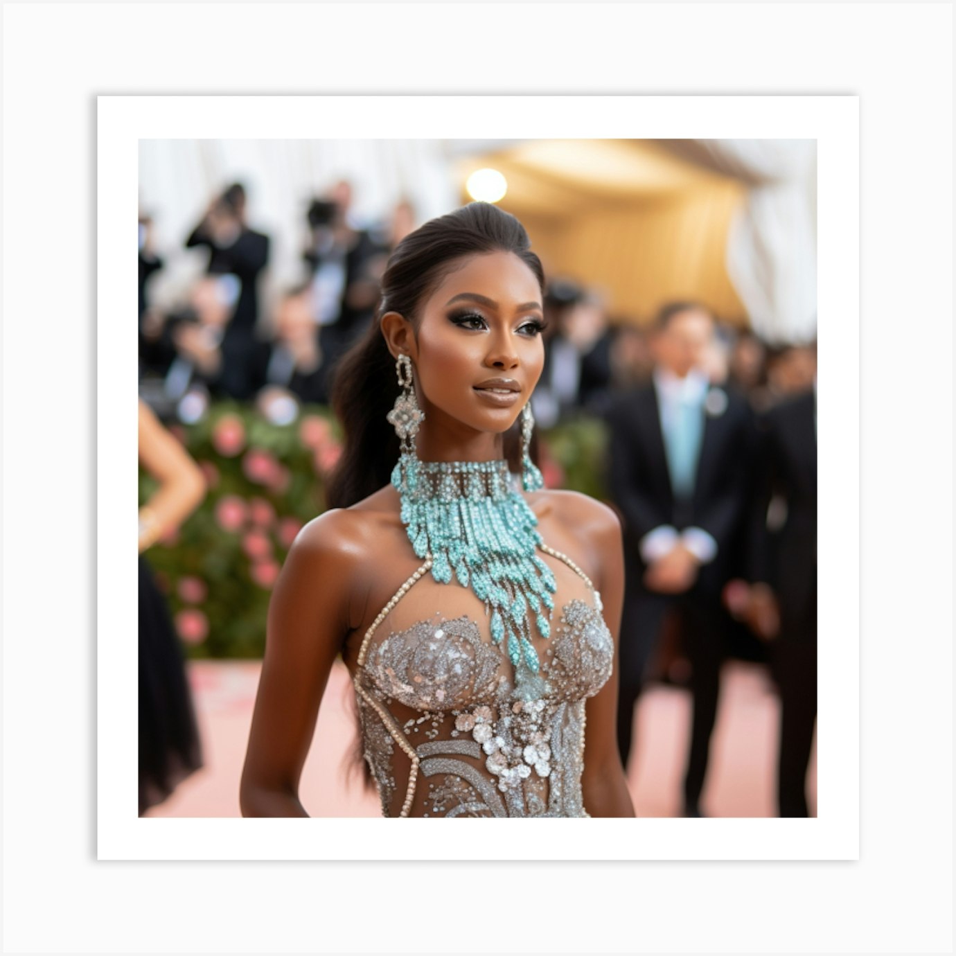MET GALA 2025 ELEGANCE Art Print by TechnoTonesAI Fy MET GALA 2025 ELEGANCE Art Print by TechnoTonesAI Fy