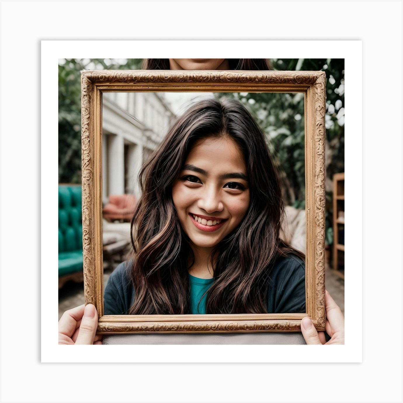 Beautiful frame Art Print by digitalwallart Fy