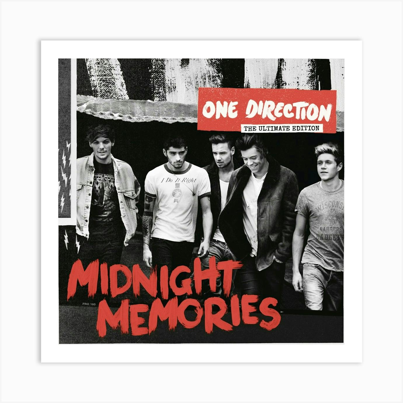 One Direction - Midnight Memories - Pop Music Poster (24 x