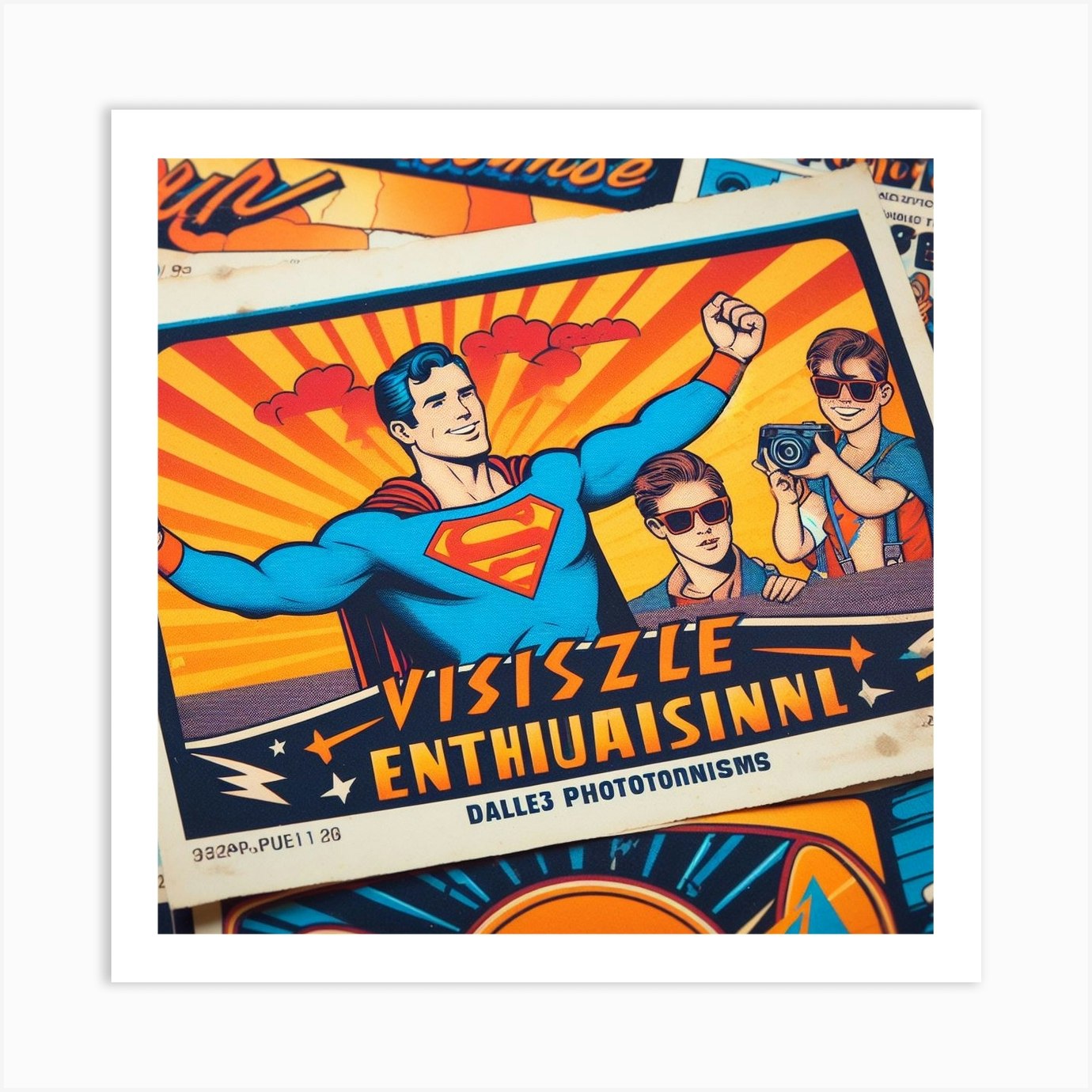 Superman Art Print by Expressionist JulesMEvEx Fy