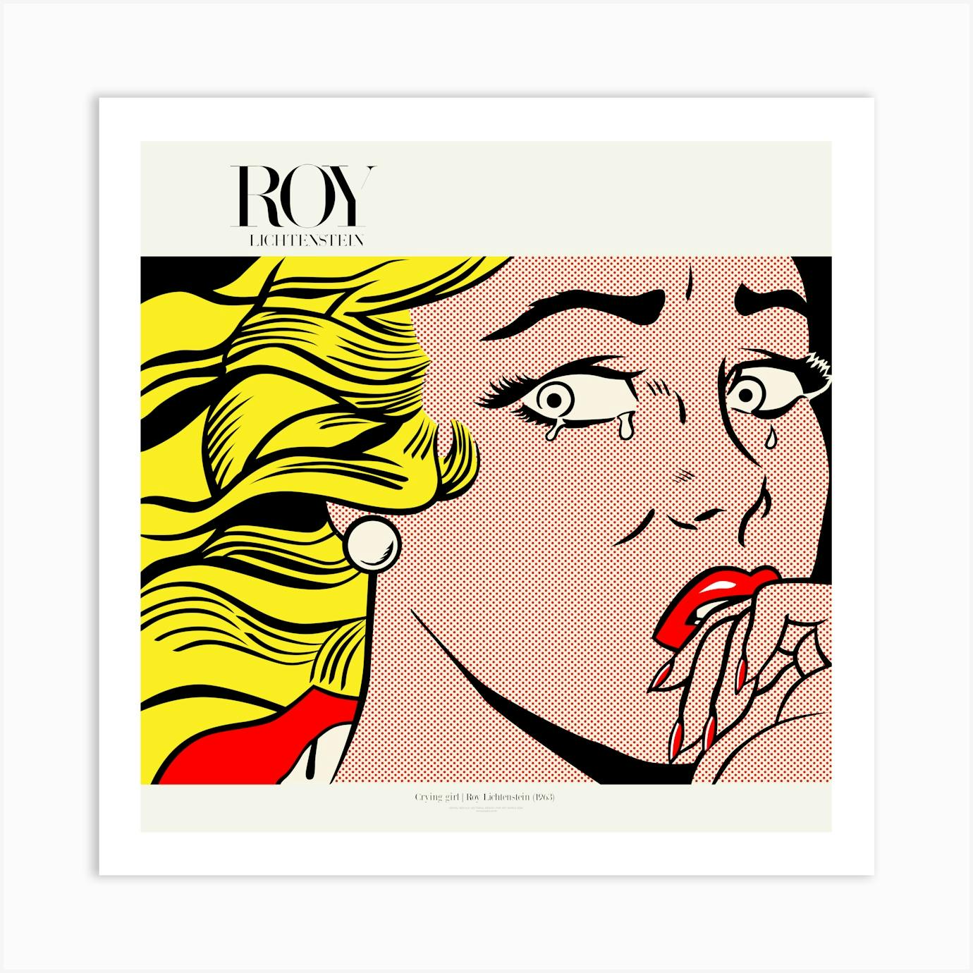 特別額装品/Crying Girl、 1963（ロイ リキテンスタイン） Roy Lichtenstein, Crying Girl, 1963, Lithograph