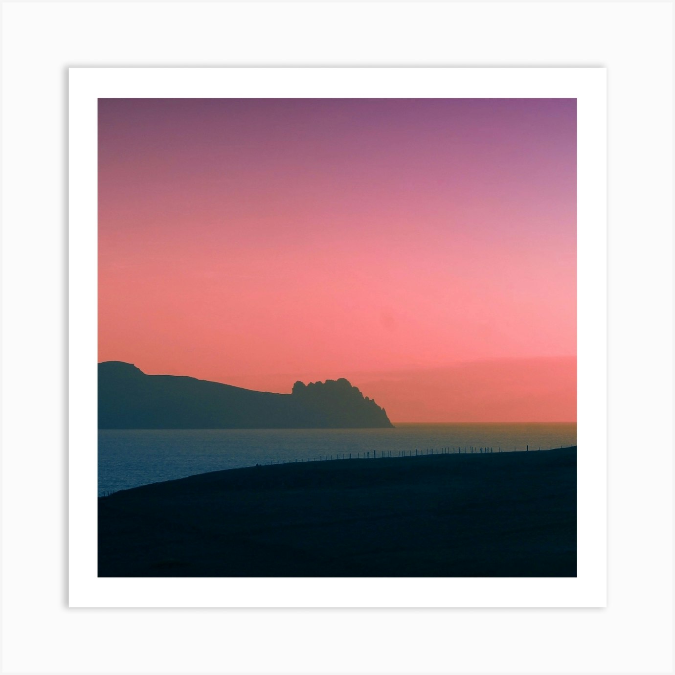 Show Me Slowly What I Only Know The Limits Of Art Print by Andrea Lambe