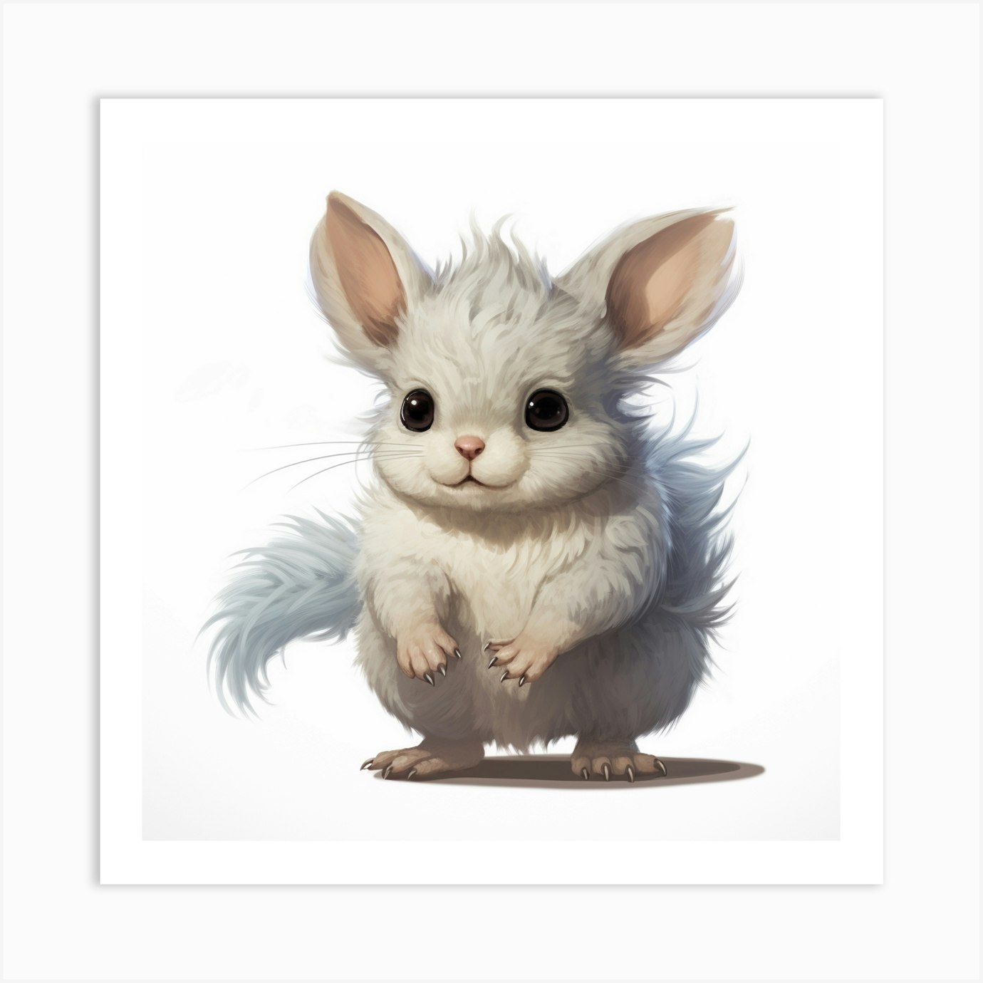 Chinchilla Art Print by Utkarsh Parshionikar - Fy