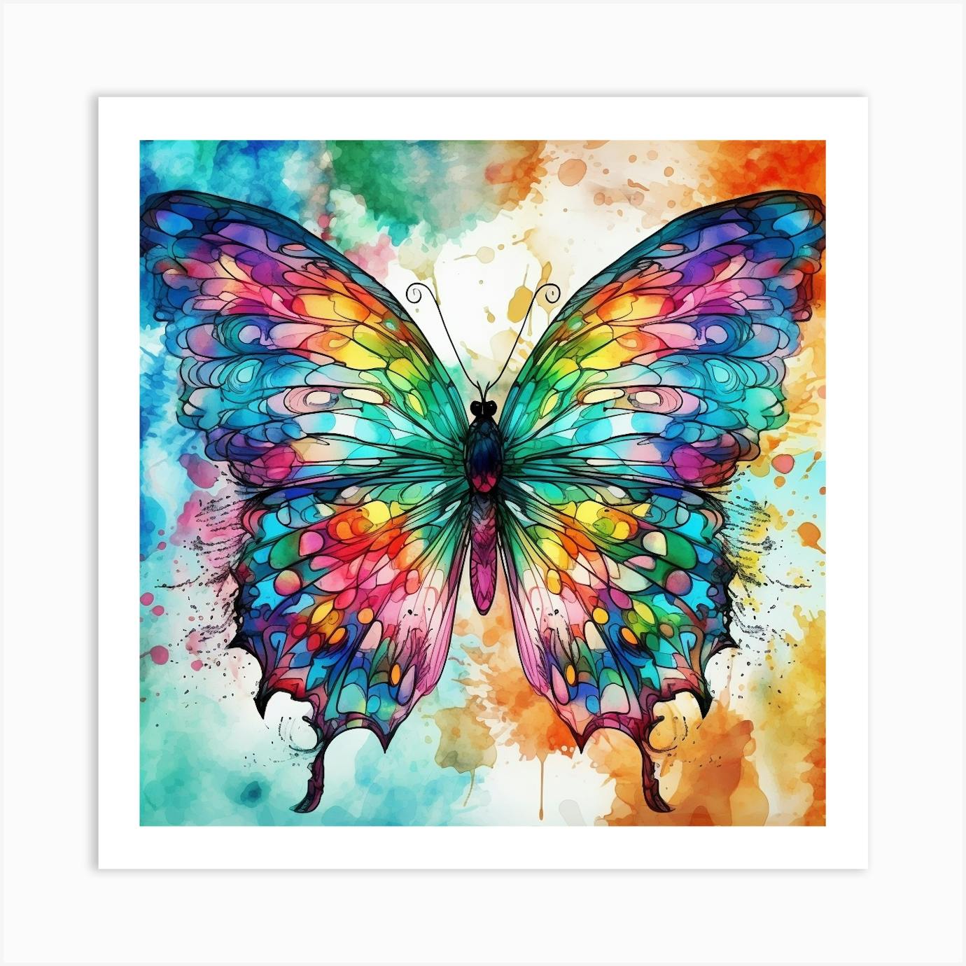 Butterfly art deals