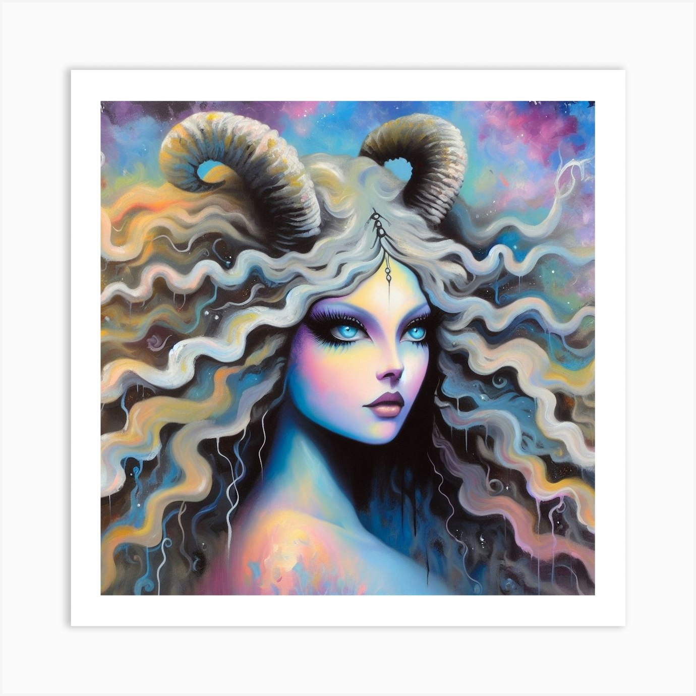 Aphrodite 7 Art Print By Ascendedlight Fy