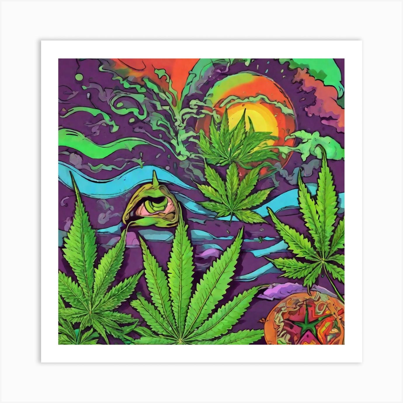 Weed Cannabis Hemp Marijuana Ganja Leaves Bean Bag Chair Cover outlet