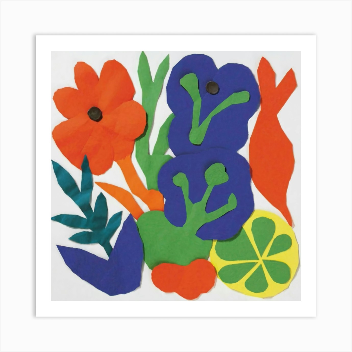 Flowers By Henri Matisse Art Print by logicx - Fy