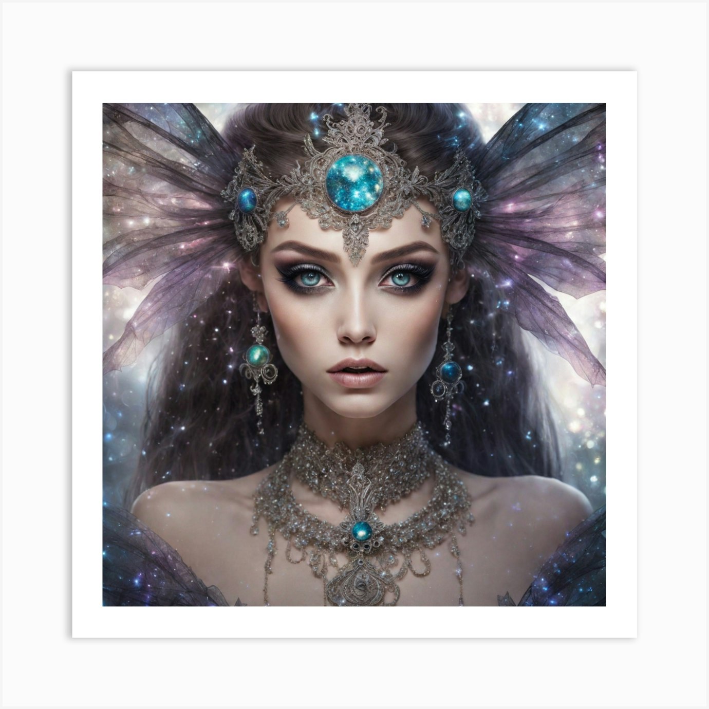 Gorgeous Sylph Art Print by Diane Sparks - Fy