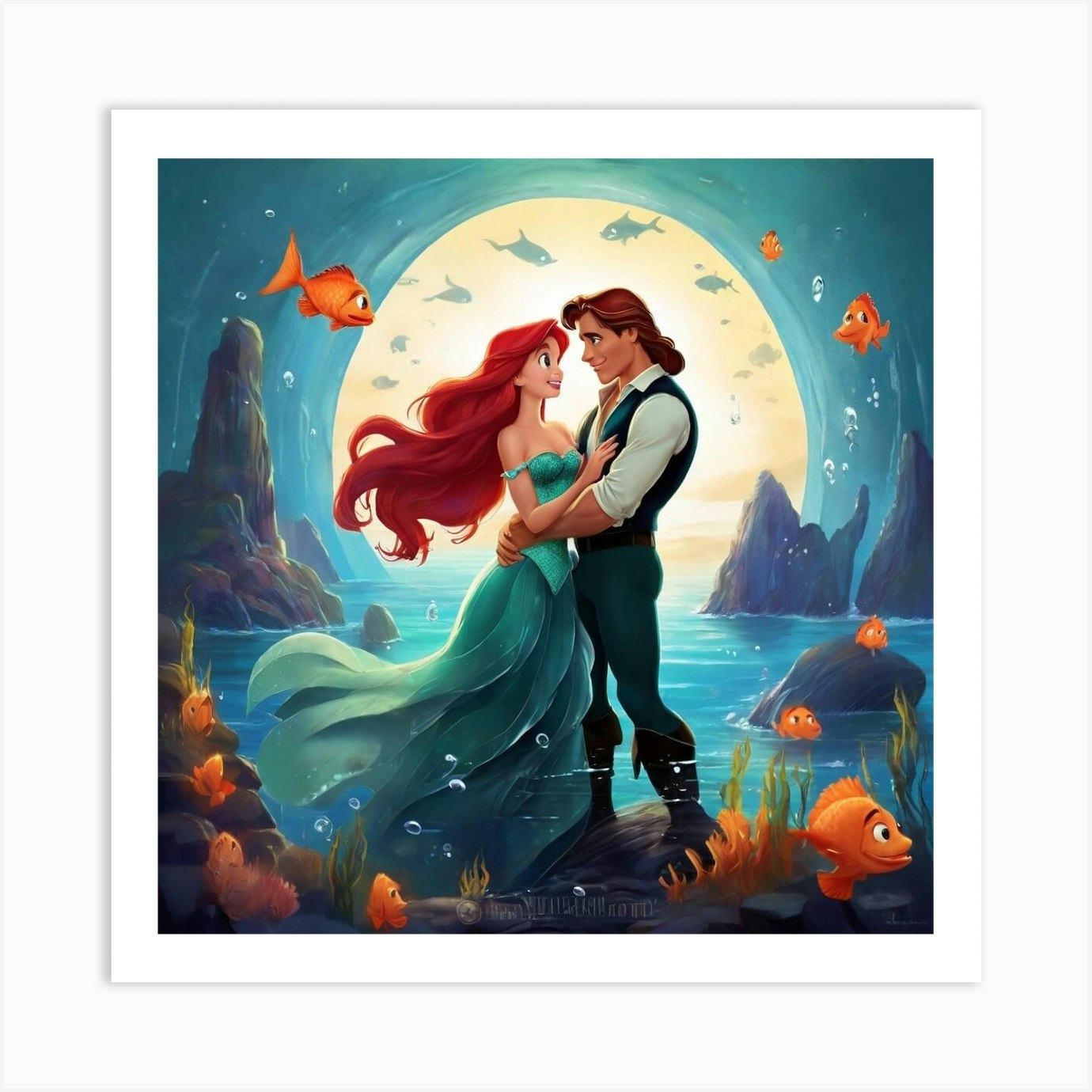 Little Mermaid Art Print by yasser gallery - Fy