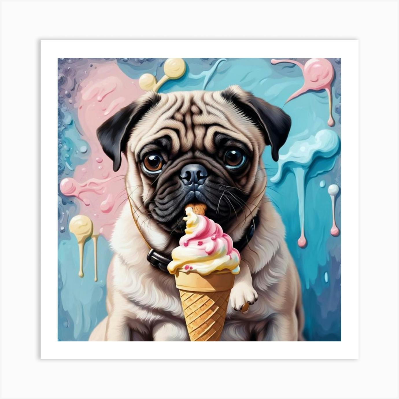 Pug ice outlet cream