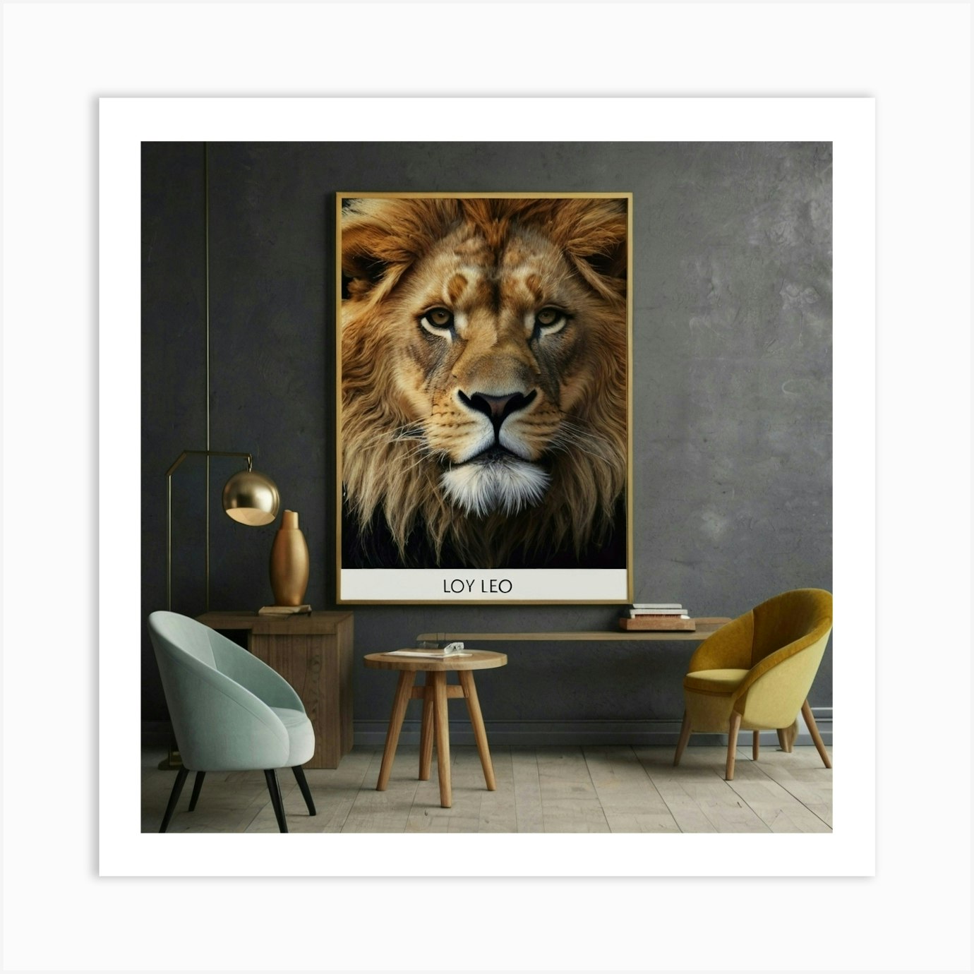 Leo Horo Art Print by Lamia Assem Fy