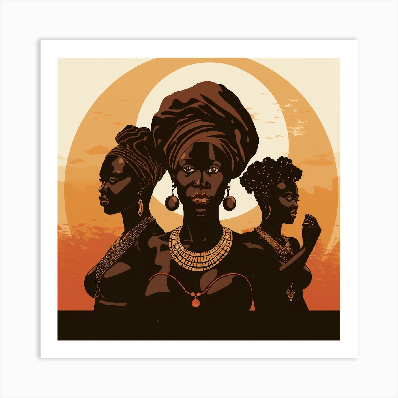 Black Art hotsell - 2 Women