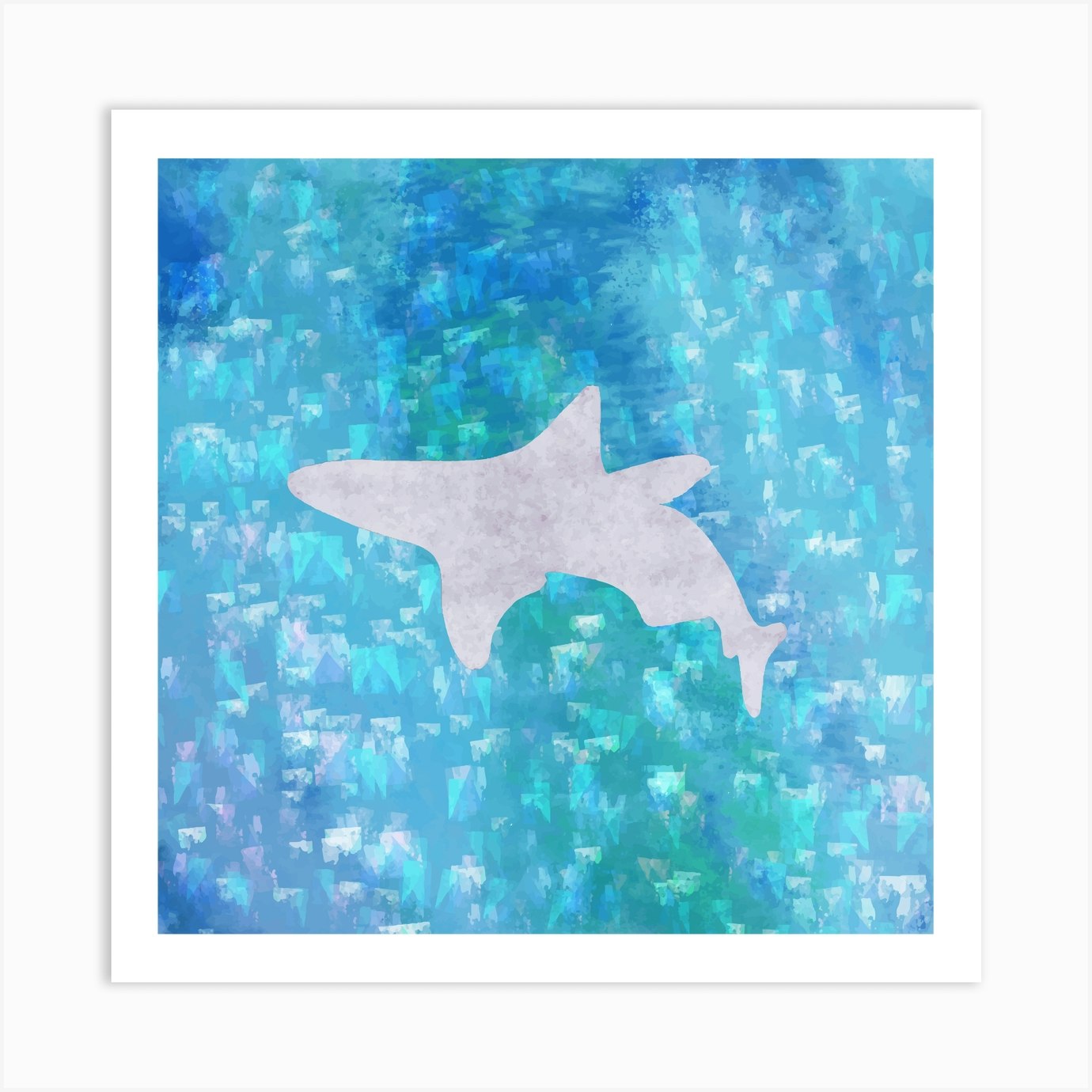 Baby Shark Art Print by good noodle - Fy