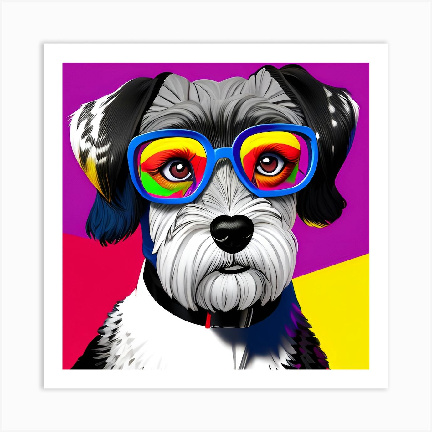 Schnauzer sales pop art