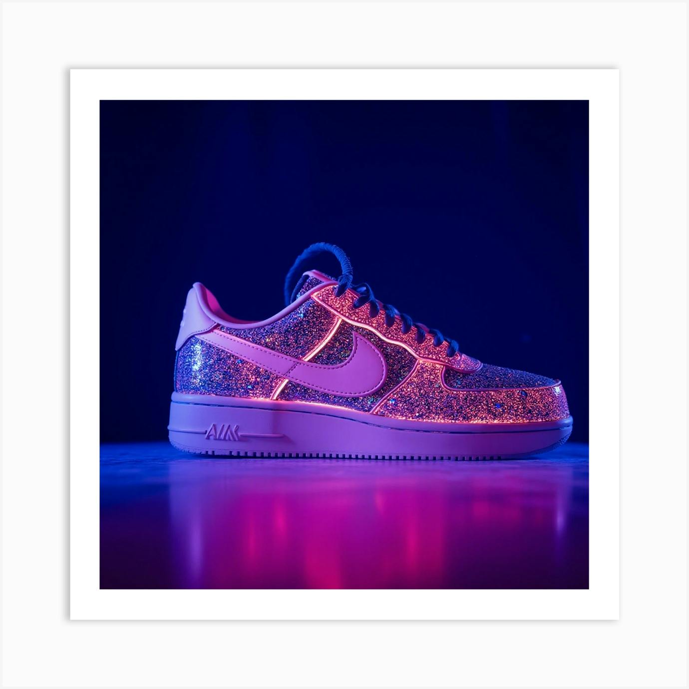 Glitter nikes discount