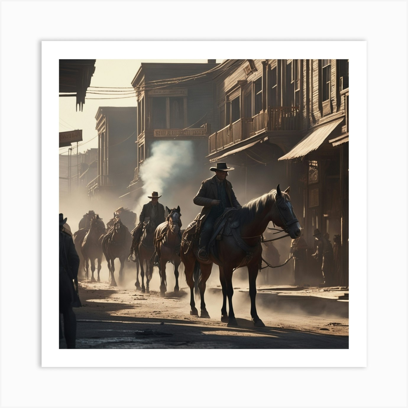 Red Dead Redemption 4 Art Print by Pat4U - Fy