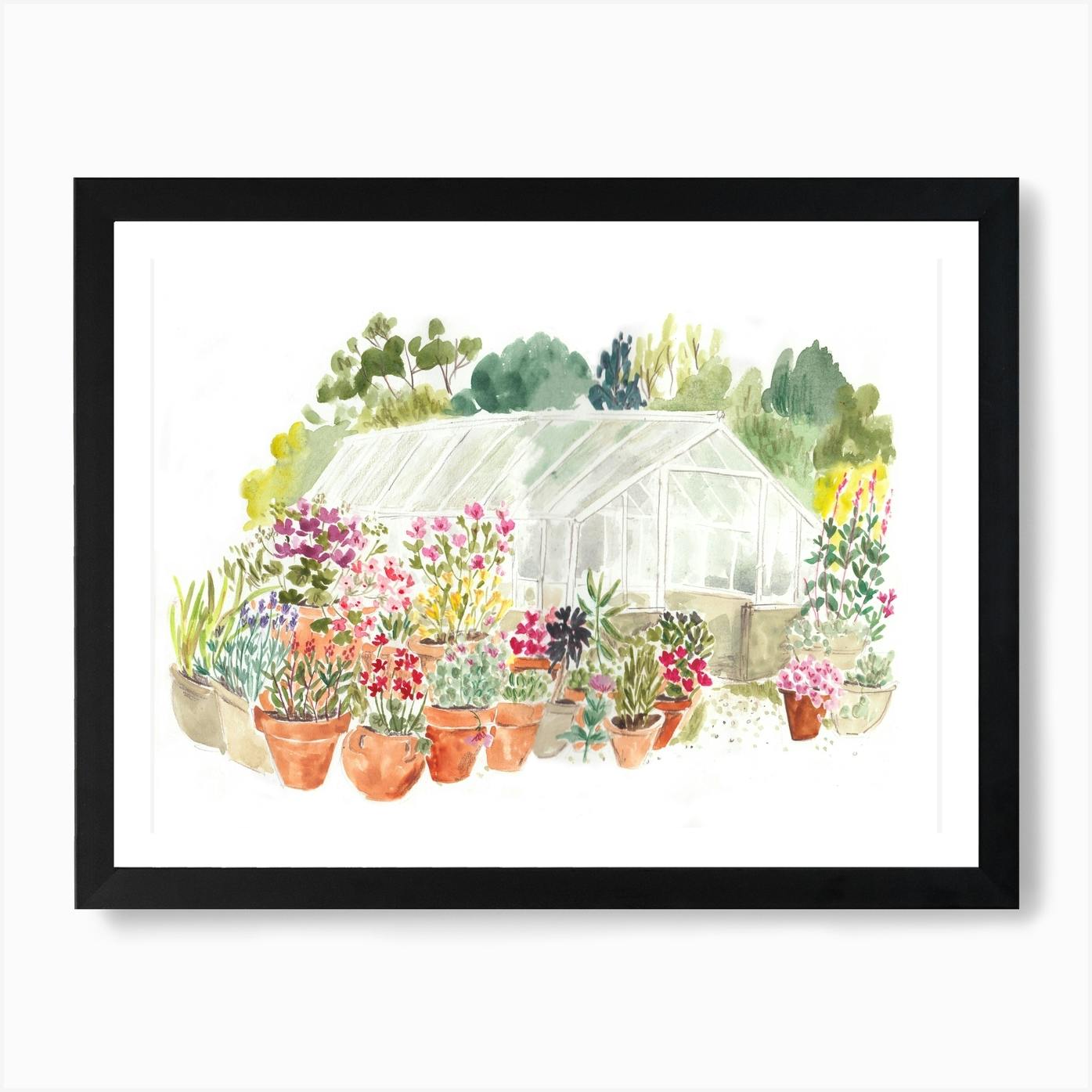 Kew Royal Botanical Gardens London Art Print by By Claudia Rose - Fy