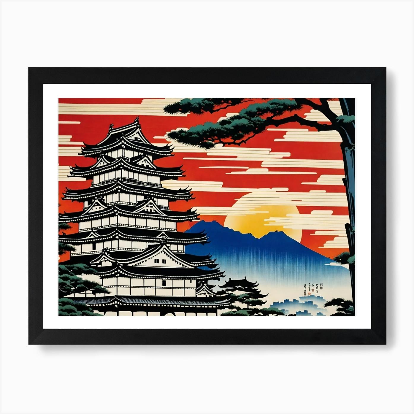 Traditional Japanese Art 1 Art Print by A Thousand Words - Fy
