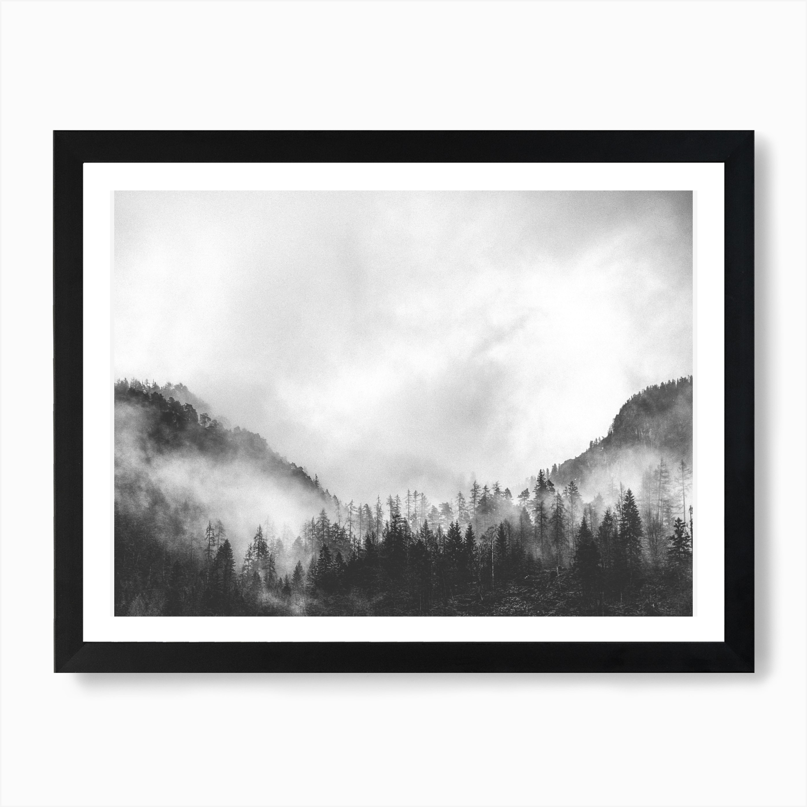 Moody Clouds IV Art Print by Nur Mut - Fy