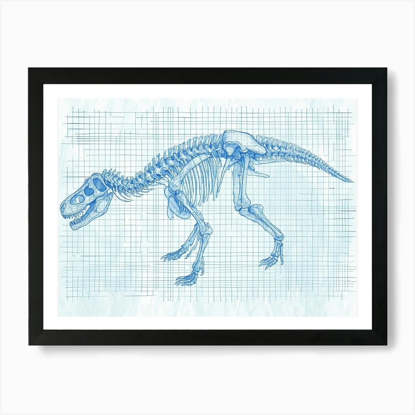 Dinosaur fashion Skeletal Art: Amargasaurus