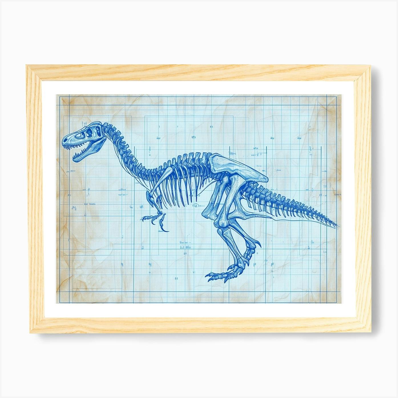 Edmontosaurus: cheapest Dinosaur Skeletal Art