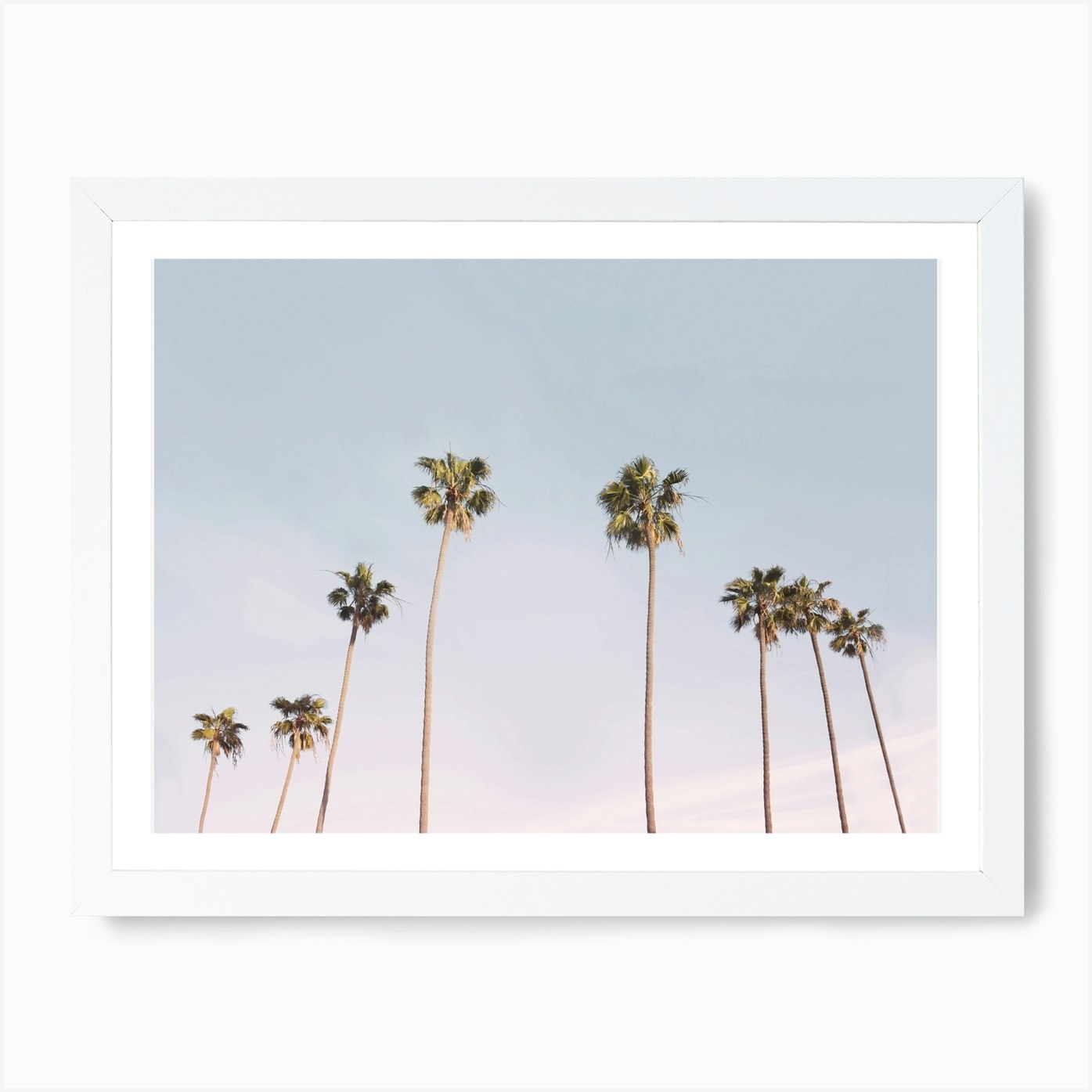Palm Trees Art Print by Sisi and Seb Fy