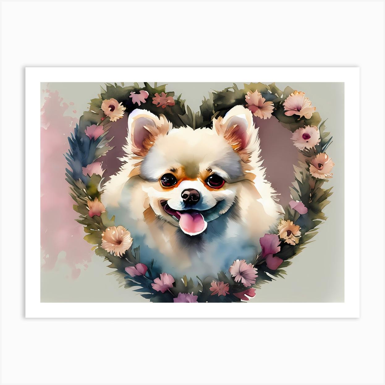 Pomeranian art 2024