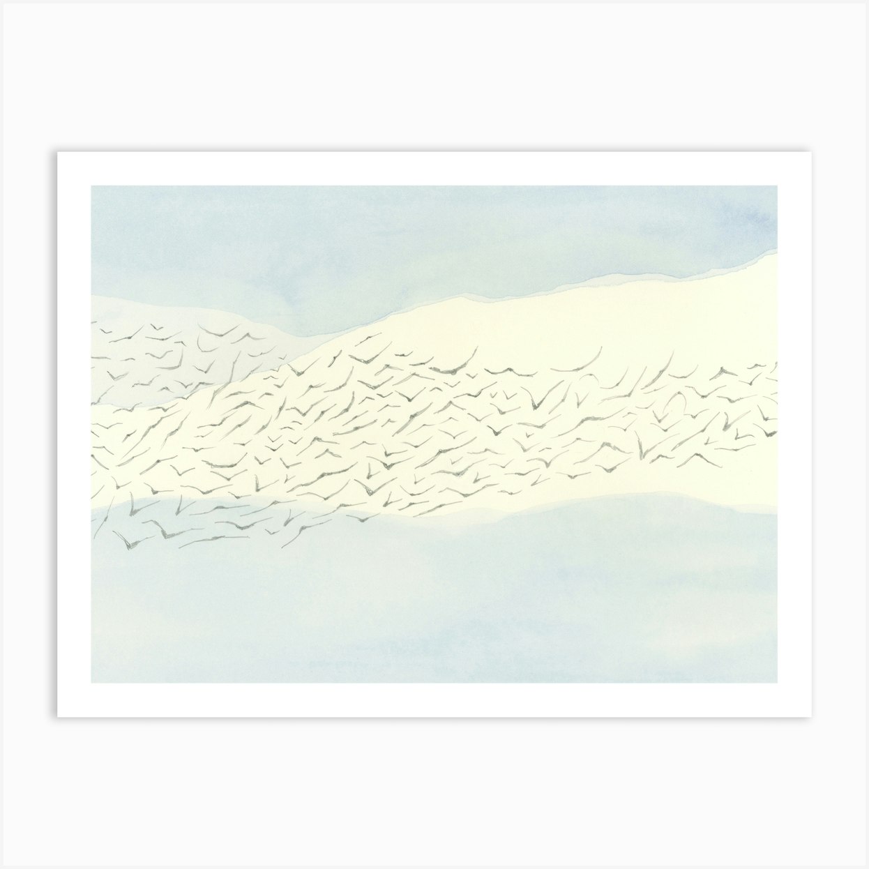 Murmuration Art Print by Anton Maliar - Fy