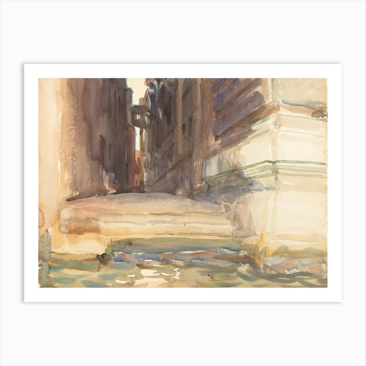 ARTCANVAS John Singer selling Sargent Street In Venice Canvas Art Print by John Singer Sargent