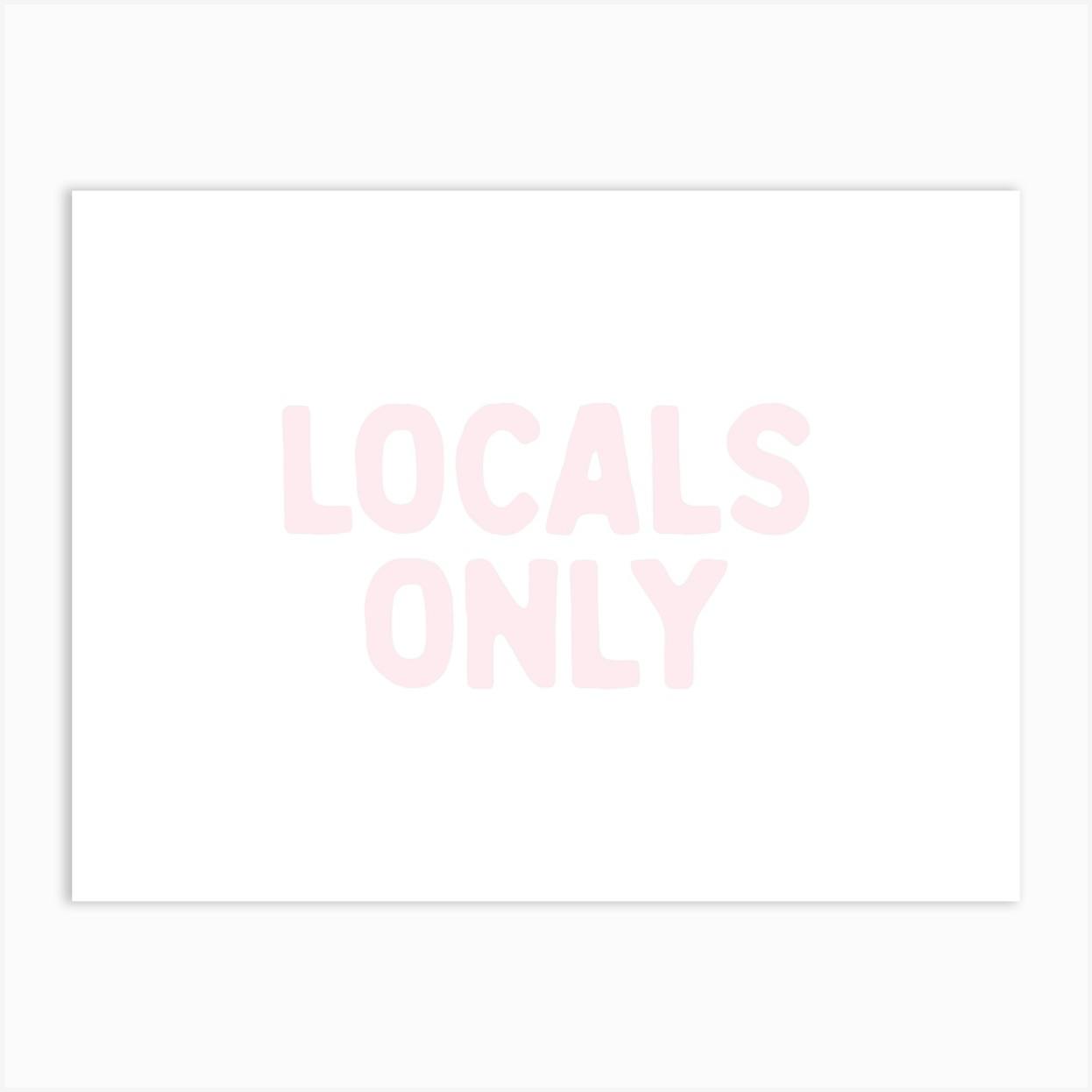 Locals Only buy White/Pink