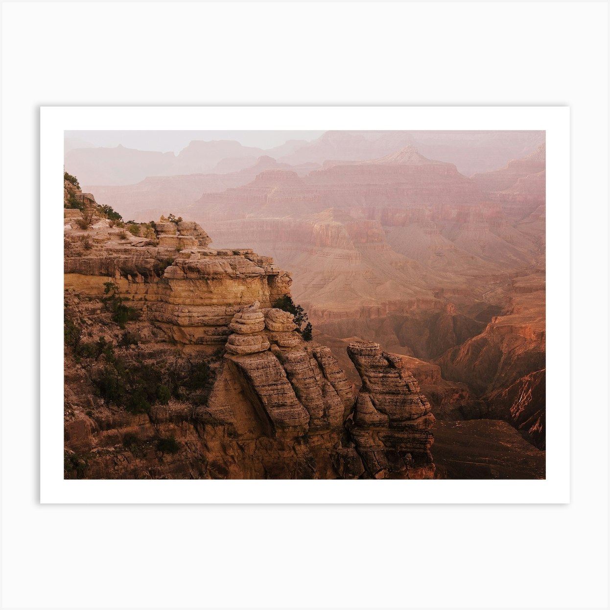 Grand Canyon Art Print by Boheme At Home - Fy