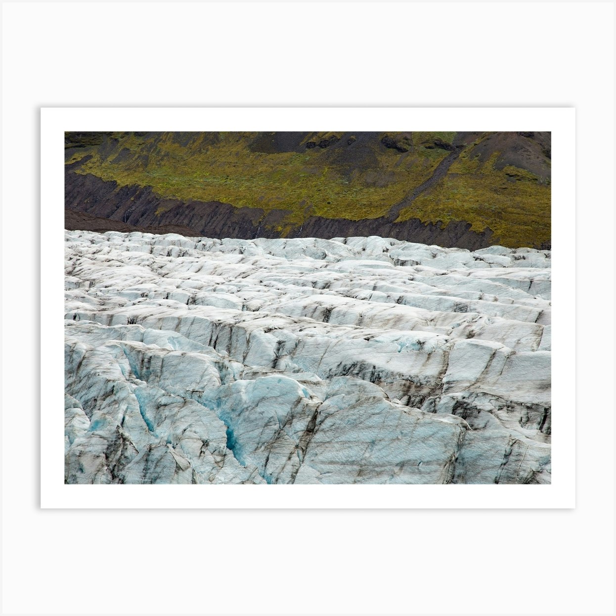 Glacier Field Art Print by mucontinent - Fy