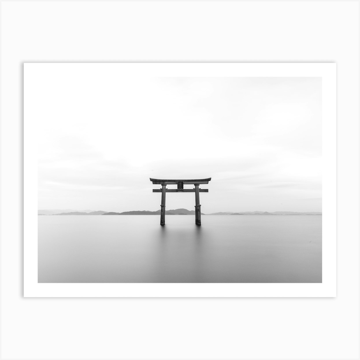 Shirahige Shrine Torii Gate Art Print by Fy! Photography Archive - Fy