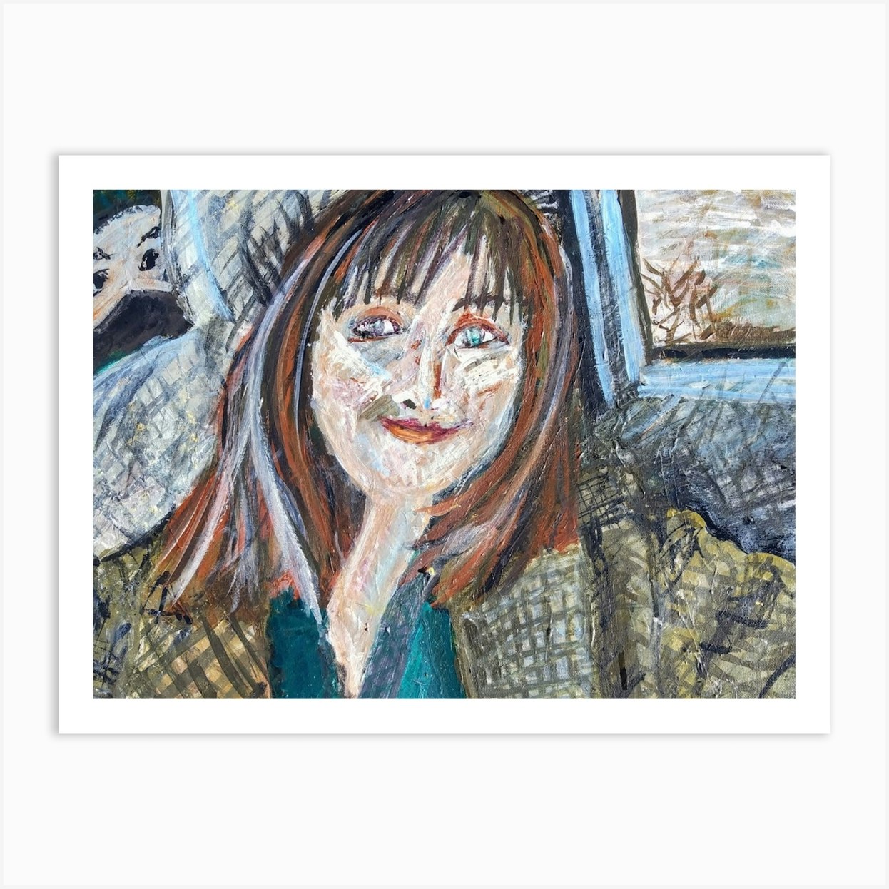 Reflection Art Print by Susanne Woodward Fy