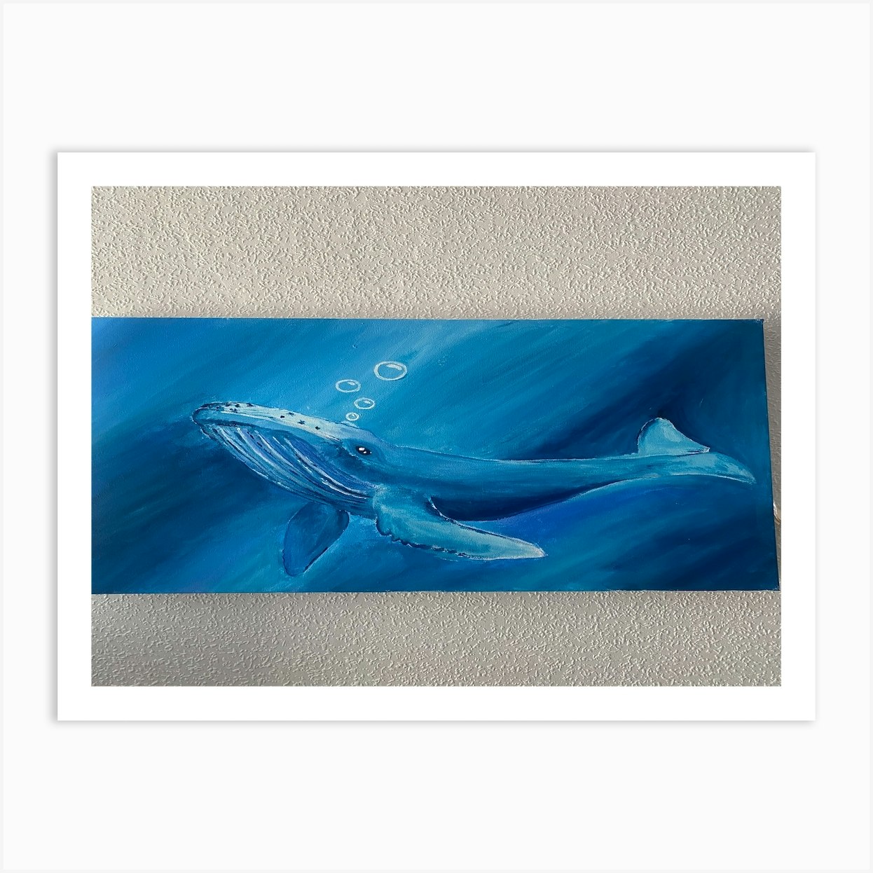 Humpback Whale Art Print by Margarita - Fy