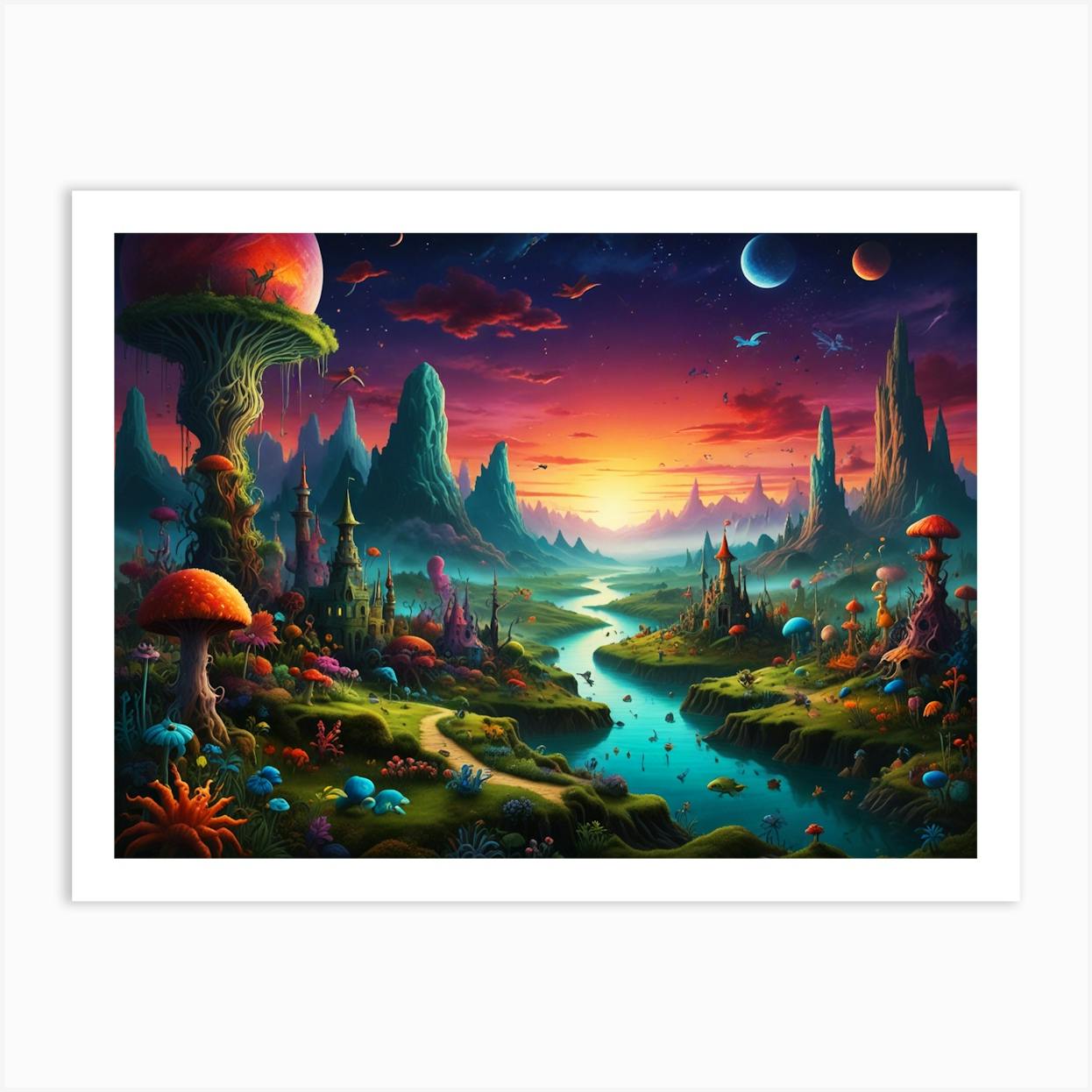 Landscape art online