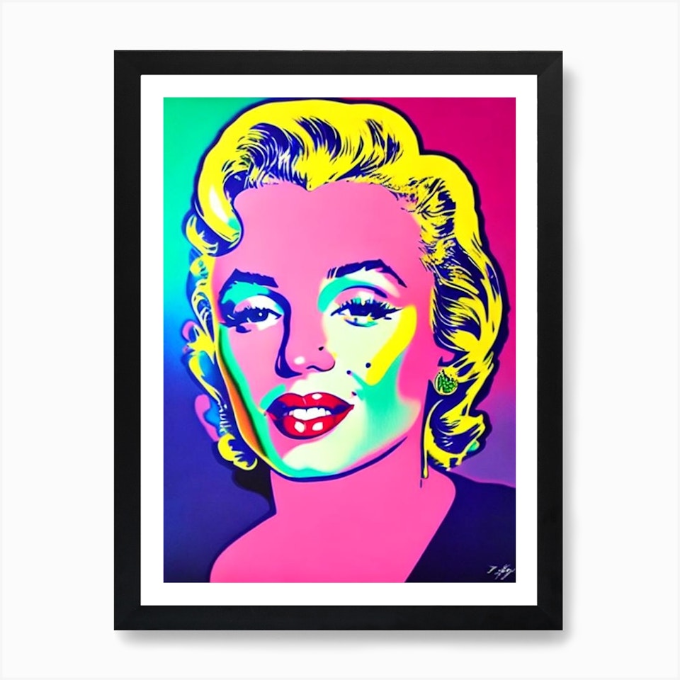 Gold Marilyn Monroe Andy Warhol | Shop Fy