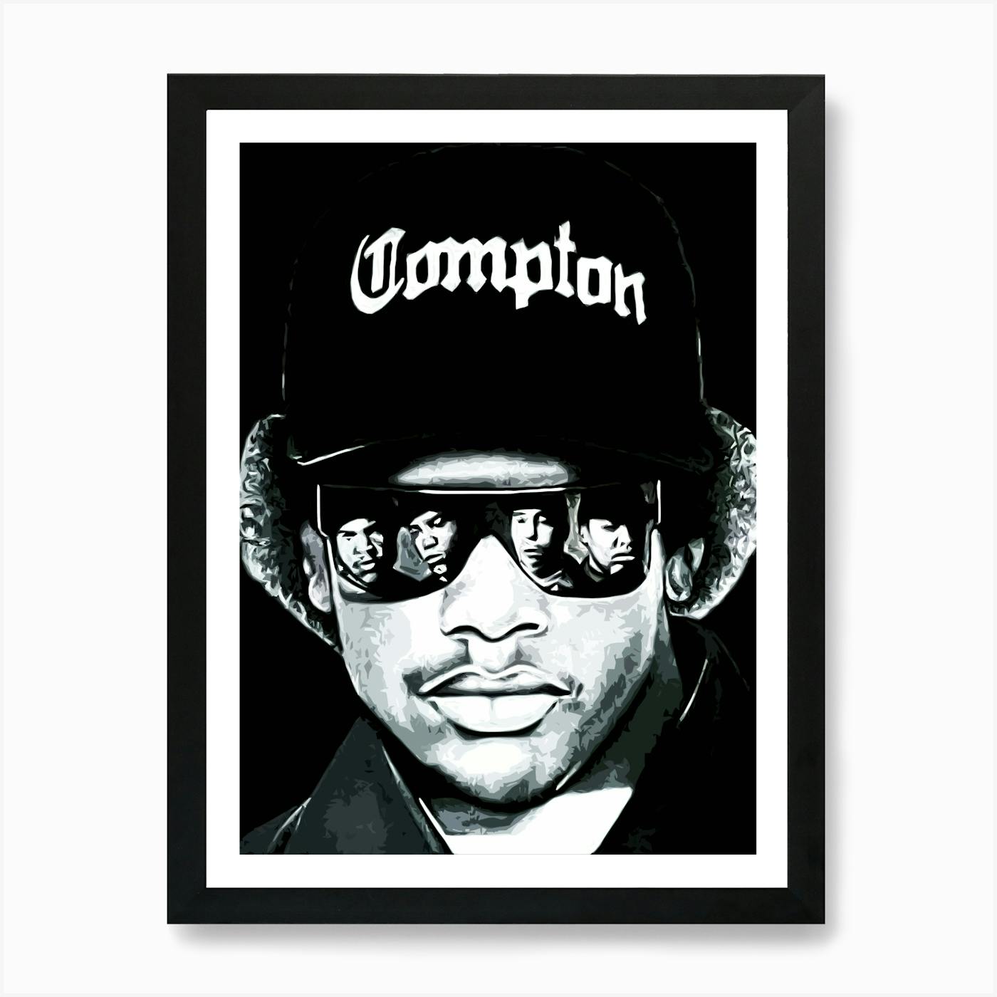 Eazy E Canvas Poster Wall Print Semi shops Gloss 24x36 New Various Sizes