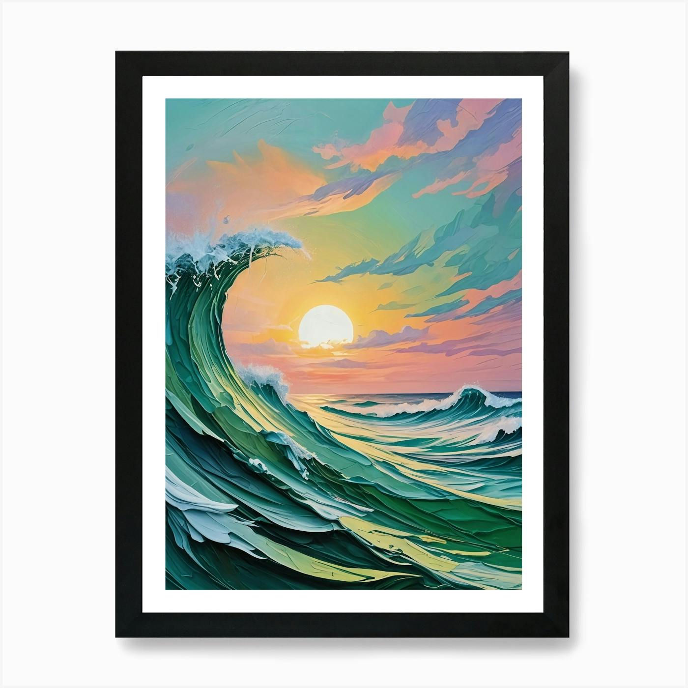 激安先着 Abstract Art Print Art Ocean The Of Fusion Splash Color And パンツ