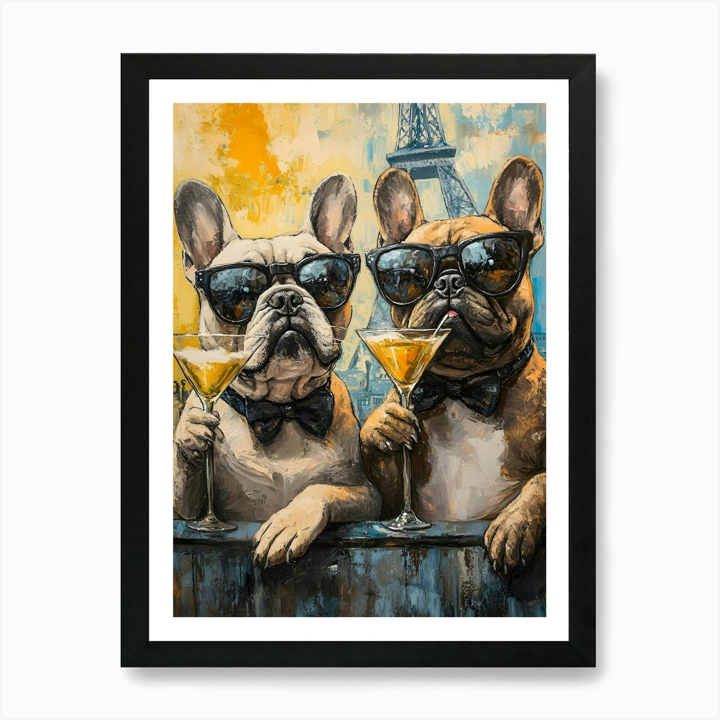 Whimsical Dogs 95 Art Print by S.K. Coghlan - Fy