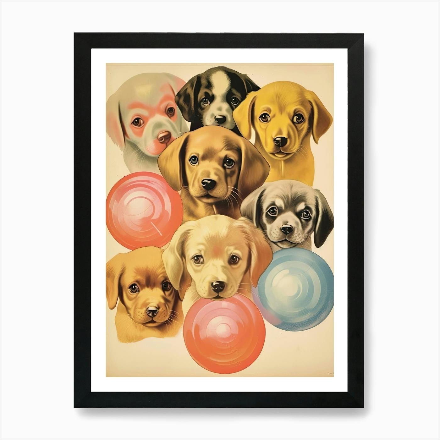 Kitschy puppy outlet set