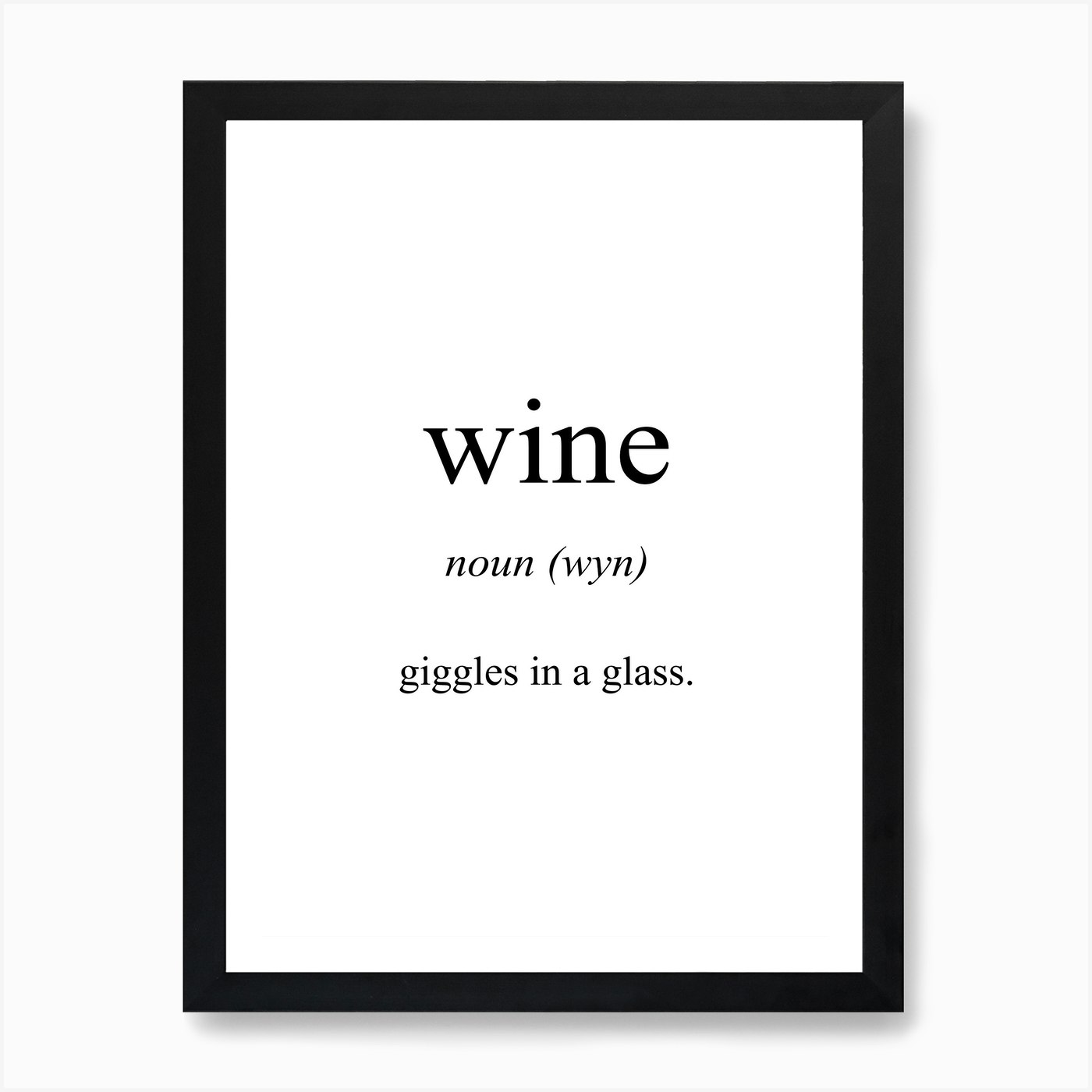 Wine Meaning Art Print by Pixy Paper Fy